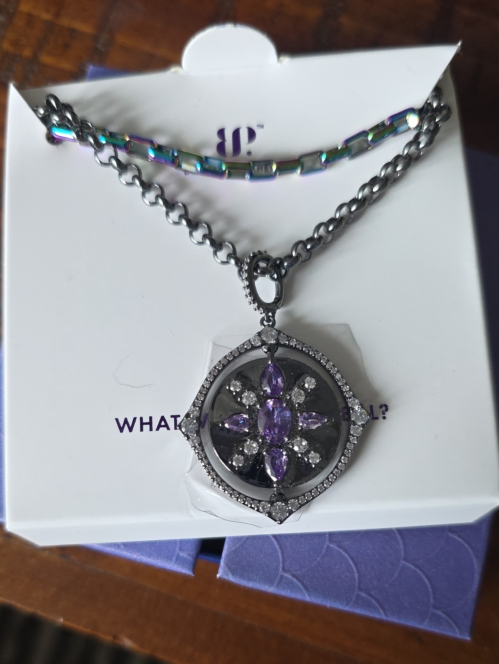Purple Pendant Necklace - BP Sirens Collection